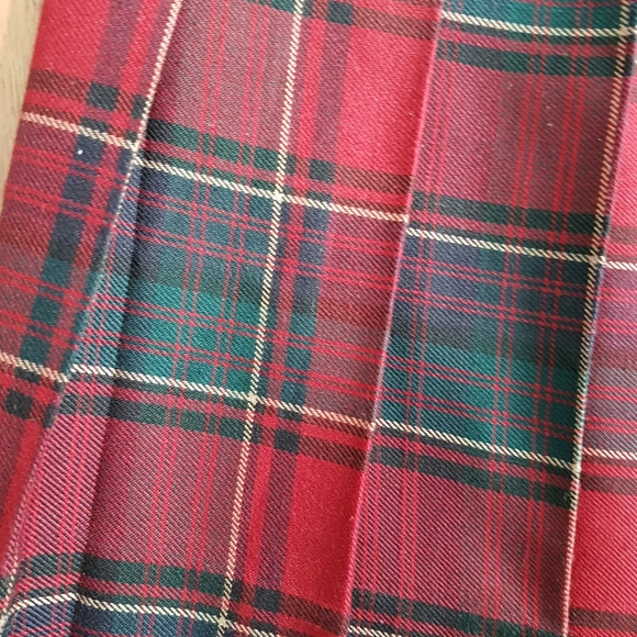 🌏 Braemar Petites • Jeremy Scott • Vintage Pleated Plaid Kilt • Sz 10 - Picture 3 of 9